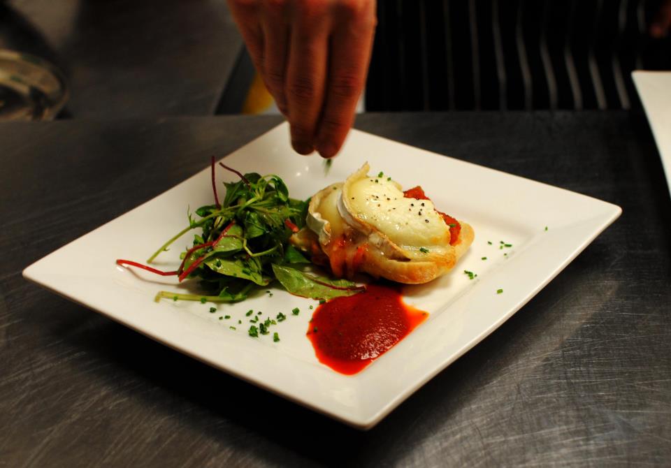 brunch dish at PHX Bistro